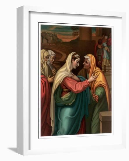 The Visitation, 1518-1519-Franz Kellerhoven-Framed Giclee Print