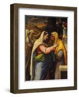 The Visitation, 1519-21-Sebastien Bourdon-Framed Giclee Print