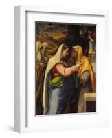 The Visitation, 1519-21-Sebastien Bourdon-Framed Giclee Print