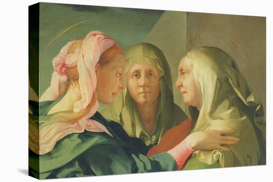 The Visitation, 1528-30-Jacopo Pontormo-Stretched Canvas