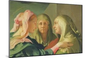 The Visitation, 1528-30-Jacopo Pontormo-Mounted Giclee Print