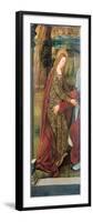 The Visitation - a Wing of an Altarpiece, a Fragment (Oil on Gold Ground Panel)-Pedro Berruguete-Framed Giclee Print