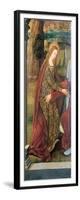 The Visitation - a Wing of an Altarpiece, a Fragment (Oil on Gold Ground Panel)-Pedro Berruguete-Framed Giclee Print
