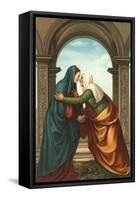 The Visitation by Albertinelli, Florence-null-Framed Stretched Canvas