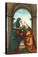 The Visitation by Albertinelli, Florence-null-Stretched Canvas