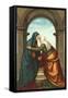 The Visitation by Albertinelli, Florence-null-Framed Stretched Canvas