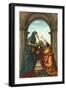 The Visitation by Albertinelli, Florence-null-Framed Art Print