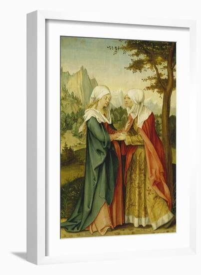 The Visitation, C. 1510-11-Hans Von Kulmbach-Framed Giclee Print