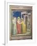 The Visitation, circa 1305-Giotto di Bondone-Framed Giclee Print