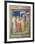 The Visitation, circa 1305-Giotto di Bondone-Framed Giclee Print