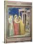 The Visitation, circa 1305-Giotto di Bondone-Stretched Canvas