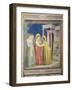 The Visitation, circa 1305-Giotto di Bondone-Framed Giclee Print