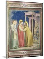 The Visitation, circa 1305-Giotto di Bondone-Mounted Giclee Print