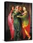 The Visitation, Circa 1530-null-Stretched Canvas