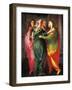 The Visitation, Circa 1530-null-Framed Giclee Print