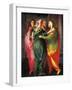 The Visitation, Circa 1530-null-Framed Giclee Print