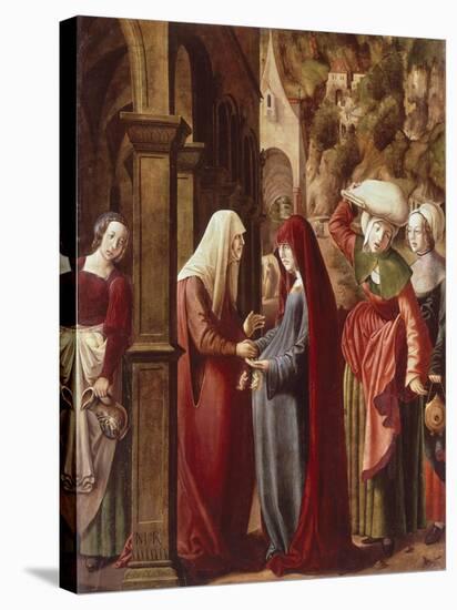 The Visitation, Detail from Scenes of the Life of the Virgin, 1511-Marx Reichlich-Stretched Canvas