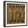 The Visitation, Four Jamb Figures from the West Facade of the Cathedral, circa 1230-40-null-Framed Giclee Print