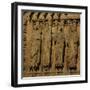 The Visitation, Four Jamb Figures from the West Facade of the Cathedral, circa 1230-40-null-Framed Giclee Print