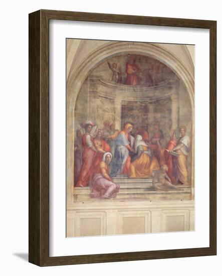 The Visitation, from the Cloister, 1516-Jacopo Pontormo-Framed Giclee Print