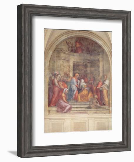 The Visitation, from the Cloister, 1516-Jacopo Pontormo-Framed Giclee Print