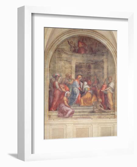 The Visitation, from the Cloister, 1516-Jacopo Pontormo-Framed Giclee Print