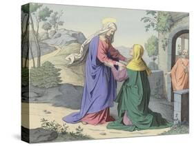 The Visitation of St Elizabeth-null-Stretched Canvas