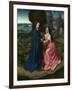 The Visitation of the Virgin to Saint Elizabeth. Panel from an Altarpiece, Ca 1515-null-Framed Giclee Print