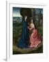 The Visitation of the Virgin to Saint Elizabeth. Panel from an Altarpiece, Ca 1515-null-Framed Giclee Print