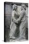 The Visitation on the Plougonven calvary, Plougonven, Finistere, Brittany, France-Godong-Stretched Canvas
