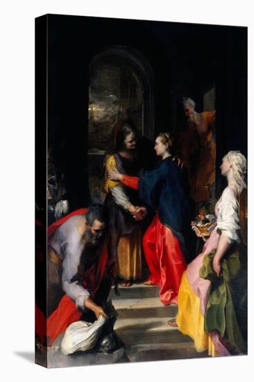 The Visitation Painting by Federico Fiori Called Barocci (Baroccio) (1528-1612) Said the Baroche 15-Federico Fiori Barocci or Baroccio-Stretched Canvas