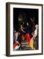 The Visitation Painting by Federico Fiori Called Barocci (Baroccio) (1528-1612) Said the Baroche 15-Federico Fiori Barocci or Baroccio-Framed Giclee Print