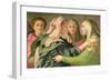 The Visitation-Jacopo da Carucci Pontormo-Framed Giclee Print
