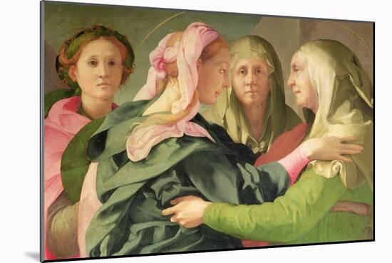 The Visitation-Jacopo da Carucci Pontormo-Mounted Giclee Print