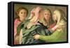 The Visitation-Jacopo da Carucci Pontormo-Framed Stretched Canvas