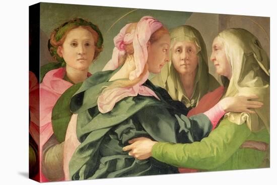 The Visitation-Jacopo da Carucci Pontormo-Stretched Canvas