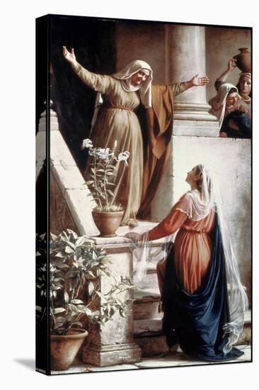 The Visitation-Carl Bloch-Stretched Canvas