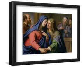 The Visitation-Philippe De Champaigne-Framed Giclee Print