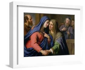 The Visitation-Philippe De Champaigne-Framed Giclee Print