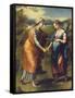The Visitation-Raphael-Framed Stretched Canvas