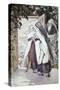 The Visitation-James Tissot-Stretched Canvas