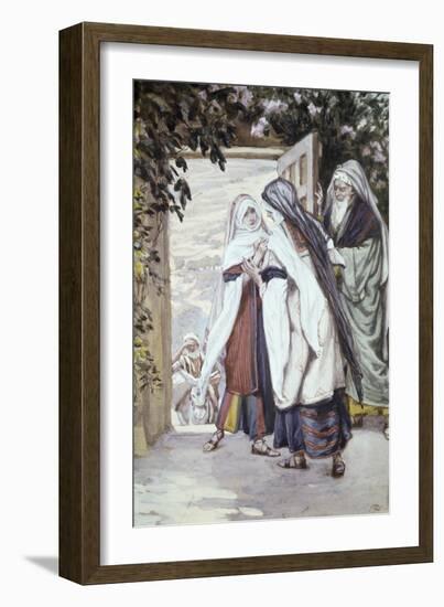 The Visitation-James Tissot-Framed Giclee Print