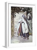 The Visitation-James Tissot-Framed Giclee Print