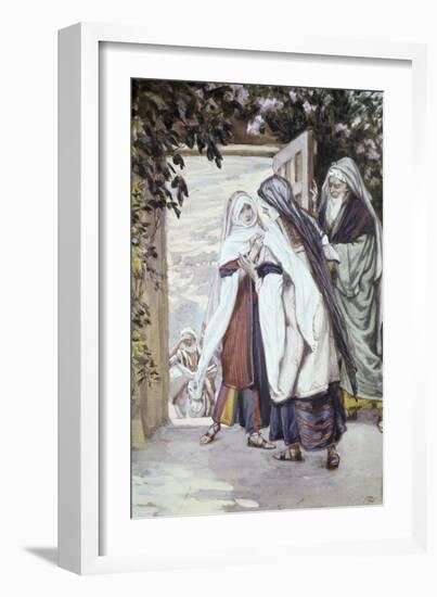 The Visitation-James Tissot-Framed Giclee Print