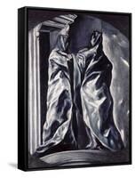 The Visitation-El Greco-Framed Stretched Canvas