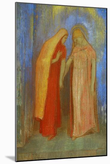 The Visitation-Odilon Redon-Mounted Giclee Print