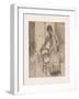 The Visitor (Recto), C.1881 (Pencil on Paper)-Mary Stevenson Cassatt-Framed Giclee Print