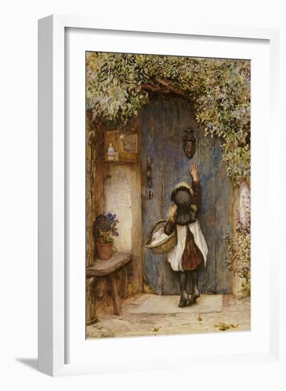 The Visitor-Arthur Hopkins-Framed Giclee Print