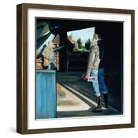 The Visitor-Timothy Easton-Framed Giclee Print