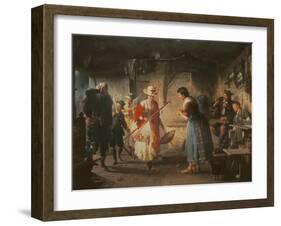 The Visitor-Peter Baumgartner-Framed Giclee Print